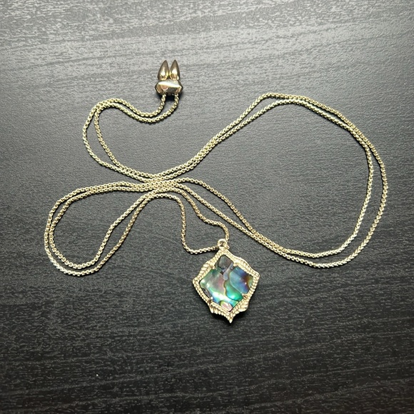 Kendra Scott Kacey Necklace- Abalone - Picture 4 of 7